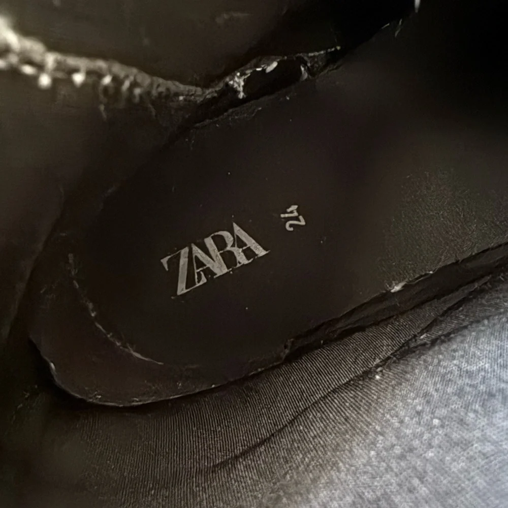 Zara Silver Cowboy Boots